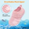image:imageJOINFREE Baby Water Shoes Toddler Boys Girls Sandals Baby Lightweight Beach Swim Pool Shoes Kids Barefoot QuickDry Auqa Socks Infant First Walking ShoesPink
