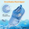 image:imageJOINFREE Baby Water Shoes Toddler Boys Girls Sandals Baby Lightweight Beach Swim Pool Shoes Kids Barefoot QuickDry Auqa Socks Infant First Walking ShoesHsblue
