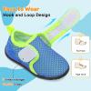image:imageJOINFREE Baby Water Shoes Toddler Boys Girls Sandals Baby Lightweight Beach Swim Pool Shoes Kids Barefoot QuickDry Auqa Socks Infant First Walking ShoesDbluegreen
