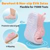 image:imageJOINFREE Baby Water Shoes Toddler Boys Girls Sandals Baby Lightweight Beach Swim Pool Shoes Kids Barefoot QuickDry Auqa Socks Infant First Walking ShoesPink