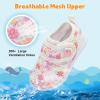 image:imageJOINFREE Baby Water Shoes Toddler Boys Girls Sandals Baby Lightweight Beach Swim Pool Shoes Kids Barefoot QuickDry Auqa Socks Infant First Walking ShoesFlower