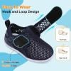 image:imageJOINFREE Baby Water Shoes Toddler Boys Girls Sandals Baby Lightweight Beach Swim Pool Shoes Kids Barefoot QuickDry Auqa Socks Infant First Walking ShoesNavyblue