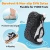 image:imageJOINFREE Baby Water Shoes Toddler Boys Girls Sandals Baby Lightweight Beach Swim Pool Shoes Kids Barefoot QuickDry Auqa Socks Infant First Walking ShoesWhiteBlack
