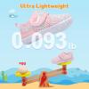 image:imageJOINFREE Baby Water Shoes Toddler Boys Girls Sandals Baby Lightweight Beach Swim Pool Shoes Kids Barefoot QuickDry Auqa Socks Infant First Walking ShoesColor Whitepink