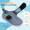 image:imageJOINFREE Baby Water Shoes Toddler Boys Girls Sandals Baby Lightweight Beach Swim Pool Shoes Kids Barefoot QuickDry Auqa Socks Infant First Walking ShoesDarkgrey