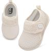 image:imageJOINFREE Baby Water Shoes Toddler Boys Girls Sandals Baby Lightweight Beach Swim Pool Shoes Kids Barefoot QuickDry Auqa Socks Infant First Walking ShoesBeige