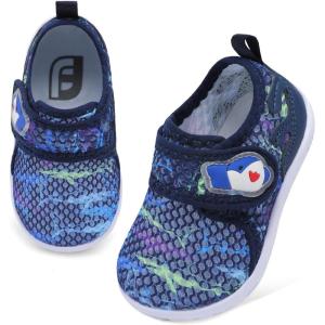 image:imageJOINFREE Baby Water Shoes Toddler Boys Girls Sandals Baby Lightweight Beach Swim Pool Shoes Kids Barefoot QuickDry Auqa Socks Infant First Walking ShoesShark