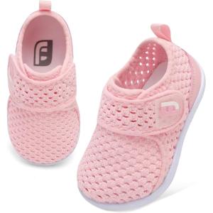 image:imageJOINFREE Baby Water Shoes Toddler Boys Girls Sandals Baby Lightweight Beach Swim Pool Shoes Kids Barefoot QuickDry Auqa Socks Infant First Walking ShoesPink