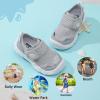 image:imageJOINFREE Toddler Water Shoes Girls Boys Wide Barefoot Beach Sandals Lightweight Summer Swim Shoes QuickDry NonSlip Aqua Athletic Outdoor Walking SneakersLightgrey