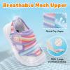image:imageJOINFREE Toddler Water Shoes Girls Boys Wide Barefoot Beach Sandals Lightweight Summer Swim Shoes QuickDry NonSlip Aqua Athletic Outdoor Walking SneakersPrainbow