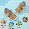image:imageJOINFREE Toddler Water Shoes Girls Boys Wide Barefoot Beach Sandals Lightweight Summer Swim Shoes QuickDry NonSlip Aqua Athletic Outdoor Walking SneakersBrown