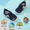 image:imageJOINFREE Toddler Water Shoes Girls Boys Wide Barefoot Beach Sandals Lightweight Summer Swim Shoes QuickDry NonSlip Aqua Athletic Outdoor Walking SneakersNavyblue