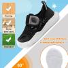 image:imageJOINFREE Toddler Water Shoes Girls Boys Wide Barefoot Beach Sandals Lightweight Summer Swim Shoes QuickDry NonSlip Aqua Athletic Outdoor Walking SneakersBlack