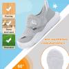 image:imageJOINFREE Toddler Water Shoes Girls Boys Wide Barefoot Beach Sandals Lightweight Summer Swim Shoes QuickDry NonSlip Aqua Athletic Outdoor Walking SneakersLightgrey