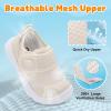 image:imageJOINFREE Toddler Water Shoes Girls Boys Wide Barefoot Beach Sandals Lightweight Summer Swim Shoes QuickDry NonSlip Aqua Athletic Outdoor Walking SneakersBeige