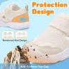 image:imageJOINFREE Toddler Water Shoes Girls Boys Wide Barefoot Beach Sandals Lightweight Summer Swim Shoes QuickDry NonSlip Aqua Athletic Outdoor Walking SneakersBeige