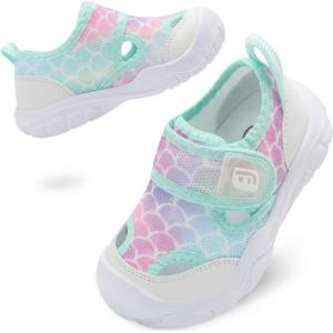 image:imageJOINFREE Toddler Water Shoes Girls Boys Wide Barefoot Beach Sandals Lightweight Summer Swim Shoes QuickDry NonSlip Aqua Athletic Outdoor Walking SneakersScale