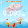 image:imageJOINFREE Baby Water Shoes Boys Girls Sandals Toddler Barefoot Beach Swim Shoes Baby Lightweight Summers Shoes Little Kids QuickDry Auqa Socks for Pool RiverFlower