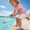 image:imageJOINFREE Baby Water Shoes Boys Girls Sandals Toddler Barefoot Beach Swim Shoes Baby Lightweight Summers Shoes Little Kids QuickDry Auqa Socks for Pool RiverColor Whitepink