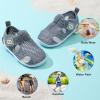 image:imageJOINFREE Baby Water Shoes Boys Girls Sandals Toddler Barefoot Beach Swim Shoes Baby Lightweight Summers Shoes Little Kids QuickDry Auqa Socks for Pool RiverDarkgrey