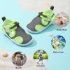 image:imageJOINFREE Baby Water Shoes Boys Girls Sandals Toddler Barefoot Beach Swim Shoes Baby Lightweight Summers Shoes Little Kids QuickDry Auqa Socks for Pool RiverDbluegreen