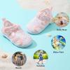 image:imageJOINFREE Baby Water Shoes Boys Girls Sandals Toddler Barefoot Beach Swim Shoes Baby Lightweight Summers Shoes Little Kids QuickDry Auqa Socks for Pool RiverPinkwhiteyellow