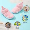 image:imageJOINFREE Baby Water Shoes Boys Girls Sandals Toddler Barefoot Beach Swim Shoes Baby Lightweight Summers Shoes Little Kids QuickDry Auqa Socks for Pool RiverPink