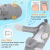 image:imageJOINFREE Baby Water Shoes Boys Girls Sandals Toddler Barefoot Beach Swim Shoes Baby Lightweight Summers Shoes Little Kids QuickDry Auqa Socks for Pool RiverLightgrey