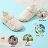 image:imageJOINFREE Baby Water Shoes Boys Girls Sandals Toddler Barefoot Beach Swim Shoes Baby Lightweight Summers Shoes Little Kids QuickDry Auqa Socks for Pool RiverBeige