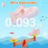 image:imageJOINFREE Baby Water Shoes Boys Girls Sandals Toddler Barefoot Beach Swim Shoes Baby Lightweight Summers Shoes Little Kids QuickDry Auqa Socks for Pool RiverColor Whitepink