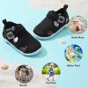 image:imageJOINFREE Baby Water Shoes Boys Girls Sandals Toddler Barefoot Beach Swim Shoes Baby Lightweight Summers Shoes Little Kids QuickDry Auqa Socks for Pool RiverBlack