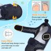 image:imageJOINFREE Baby Water Shoes Boys Girls Sandals Toddler Barefoot Beach Swim Shoes Baby Lightweight Summers Shoes Little Kids QuickDry Auqa Socks for Pool RiverNavyblue