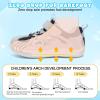 image:imageJOINFREE Toddler Sandals Kids Wide Girls Boys Aqua Athletic Sneakers Barefoot Beach Sandals QuickyDry Nonslip Outdoor Water Sports Hiking Sandals Summer Water Shoes for Pool River SwimBluegrey