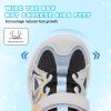 image:imageJOINFREE Toddler Sandals Kids Wide Girls Boys Aqua Athletic Sneakers Barefoot Beach Sandals QuickyDry Nonslip Outdoor Water Sports Hiking Sandals Summer Water Shoes for Pool River SwimBluegrey