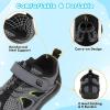 image:imageJOINFREE Toddler Sandals Kids Wide Girls Boys Aqua Athletic Sneakers Barefoot Beach Sandals QuickyDry Nonslip Outdoor Water Sports Hiking Sandals Summer Water Shoes for Pool River SwimNavyblue