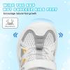 image:imageJOINFREE Toddler Sandals Kids Wide Girls Boys Aqua Athletic Sneakers Barefoot Beach Sandals QuickyDry Nonslip Outdoor Water Sports Hiking Sandals Summer Water Shoes for Pool River SwimWhite