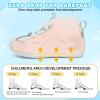 image:imageJOINFREE Toddler Sandals Kids Wide Girls Boys Aqua Athletic Sneakers Barefoot Beach Sandals QuickyDry Nonslip Outdoor Water Sports Hiking Sandals Summer Water Shoes for Pool River SwimWhite