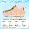 image:imageJOINFREE Toddler Sandals Kids Wide Girls Boys Aqua Athletic Sneakers Barefoot Beach Sandals QuickyDry Nonslip Outdoor Water Sports Hiking Sandals Summer Water Shoes for Pool River SwimBrown
