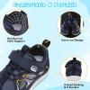 image:imageJOINFREE Toddler Sandals Kids Wide Girls Boys Aqua Athletic Sneakers Barefoot Beach Sandals QuickyDry Nonslip Outdoor Water Sports Hiking Sandals Summer Water Shoes for Pool River SwimDarkgrey