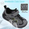 image:imageJOINFREE Toddler Sandals Kids Wide Girls Boys Aqua Athletic Sneakers Barefoot Beach Sandals QuickyDry Nonslip Outdoor Water Sports Hiking Sandals Summer Water Shoes for Pool River SwimNavyblue