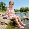 image:imageJOINFREE Toddler Sandals Kids Wide Girls Boys Aqua Athletic Sneakers Barefoot Beach Sandals QuickyDry Nonslip Outdoor Water Sports Hiking Sandals Summer Water Shoes for Pool River SwimPink