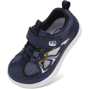 image:imageJOINFREE Toddler Sandals Kids Wide Girls Boys Aqua Athletic Sneakers Barefoot Beach Sandals QuickyDry Nonslip Outdoor Water Sports Hiking Sandals Summer Water Shoes for Pool River SwimDarkgrey